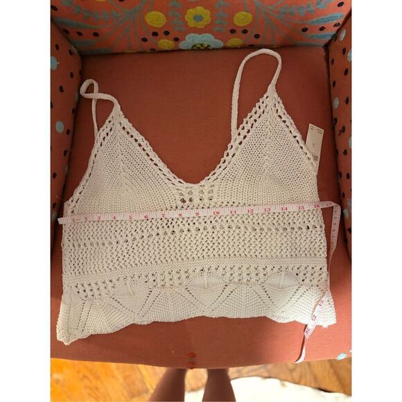 NWT boho crotchet Anthropologie‎ tank - Picture 5 of 7